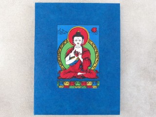 CrA175 Carnet Artisanal Népalais Bouddha