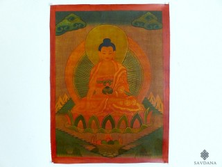 PNT20 Thangka (Peinture Tibétaine) Bouddha
