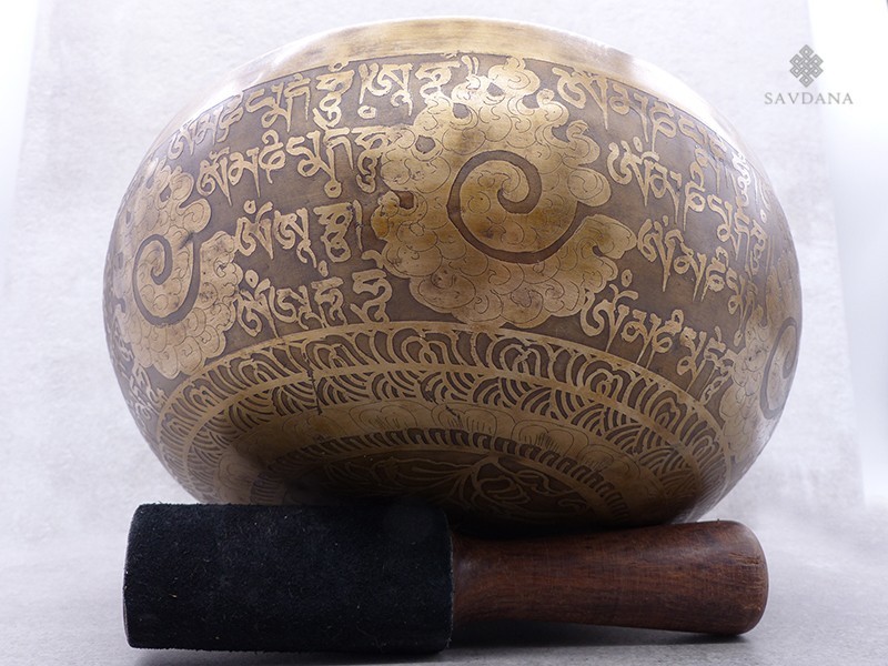 Gong tibétain - Artisanat du Népal - Méditation Bouddhiste